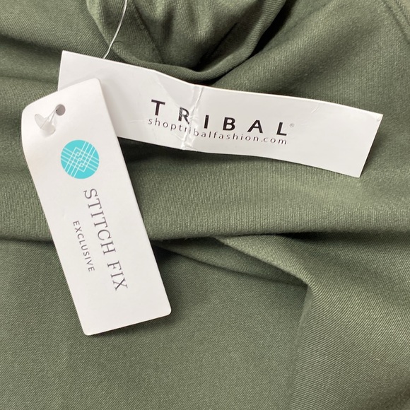 Tribal Stitch Fix Pull-On Wide Leg Pant NWT Size XL/16 - Picture 8 of 12